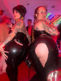 Image 2 of PornHub Awards torn latex pants