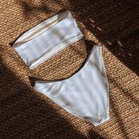 Image 2 of Blue Stripes bikini