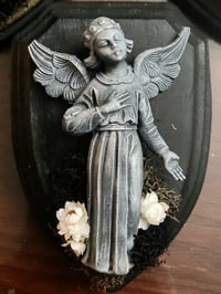 Image 3 of Gothic Angel Mini Wall Plaque