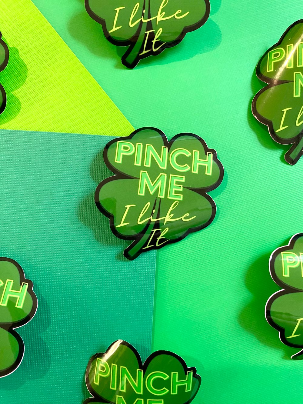 Image of Pinch Me I Like It Sticker, St. Patrick's Day
