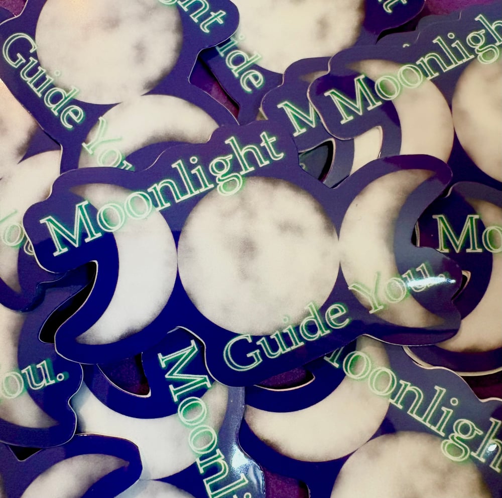Image of Moonlight Guide You Sticker, Hades II, Video Games