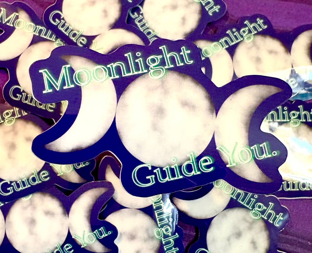 Image of Moonlight Guide You Sticker, Hades II, Video Games