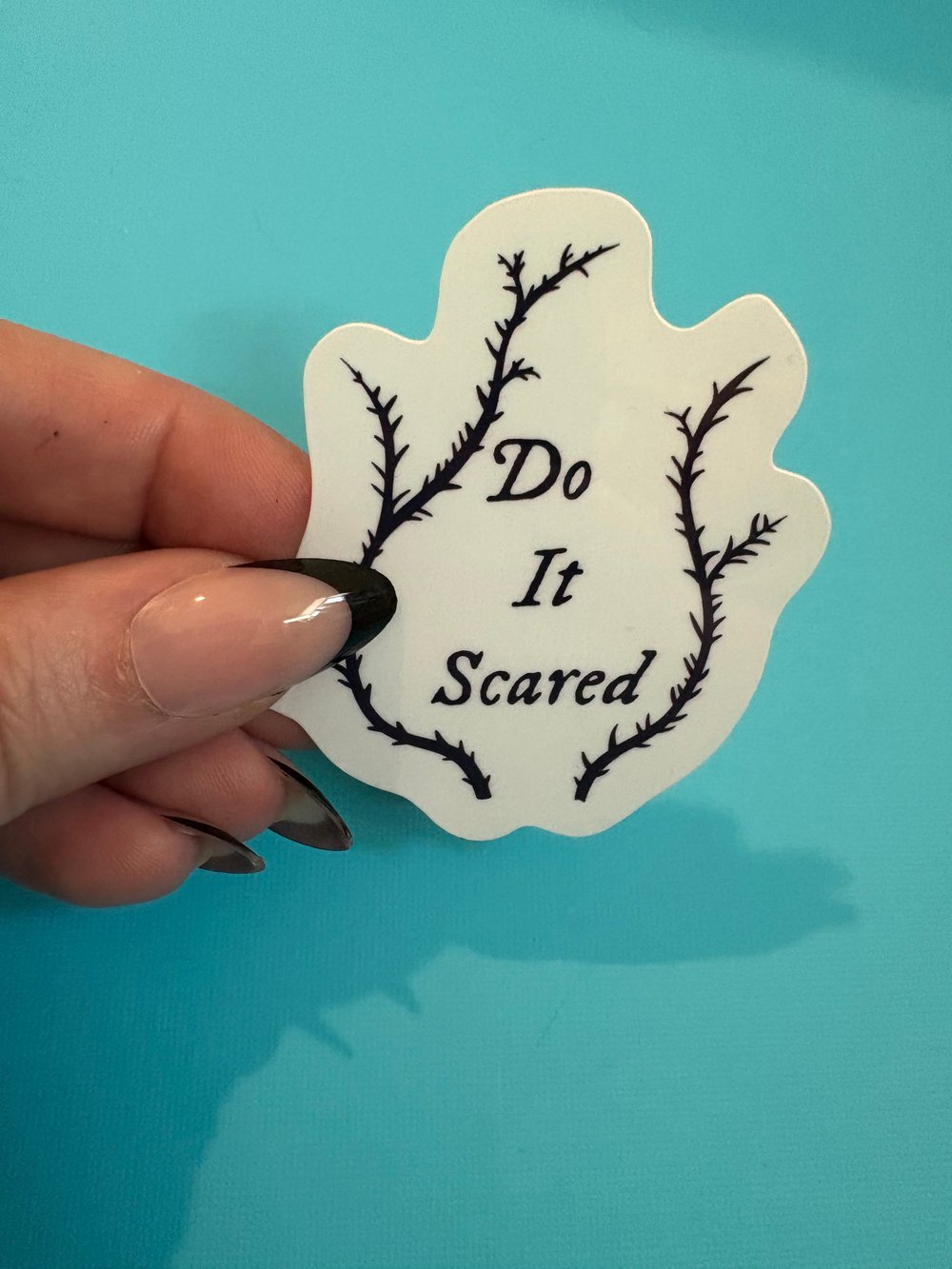 Image of Do It Scared Sticker