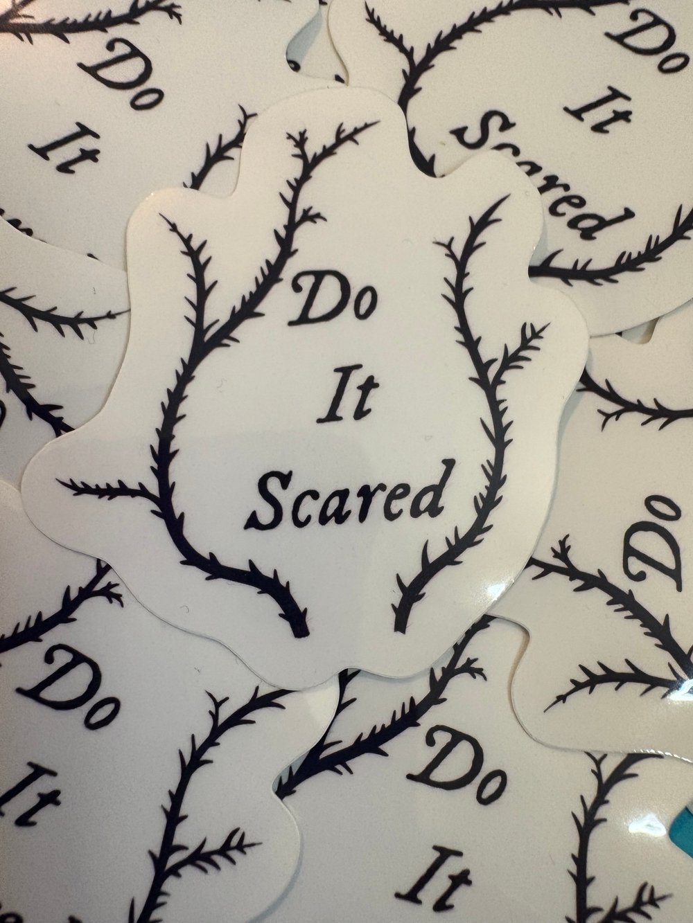 Image of Do It Scared Sticker