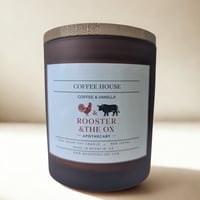 Image 1 of Coffee House Soy Candle – Fresh Coffee, Caramel & Vanilla | 100% Soy Wax Candle
