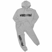 Migoz N The Hood Jogger set (Grey/Black)