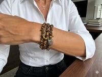 Image 2 of Tiger Eyes Triple Stack Elastic