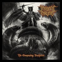 Image 1 of MALEFIC THRONE "The Conquering Darkness" CD