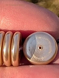 Image 1 of  25 Czech Handmade Lampwork Disc Beads, 14mm