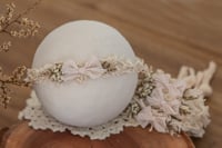 Image 1 of Fuzzy Cotton Tieback 3