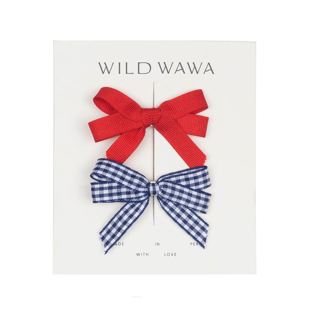Image of Red/Blue Clip Set