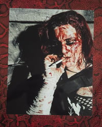 'SMOKING' VIXSIN 8x10 SIGNED