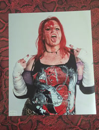 METALLIC  'DREAM' VIXSIN 8x10 PHOTO SIGNED