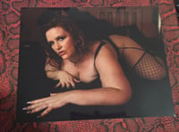 'ALL IN THE EYES' VIXSIN 8x10 SIGNED PHOTO 