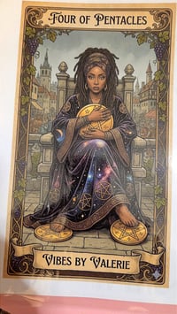 Image 2 of Vibes by Valerie Tarot coloring book Vol1