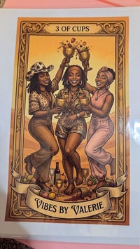 Image 3 of Vibes by Valerie Tarot coloring book Vol1