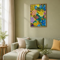 Image 2 of N22 Poster Flowers 42x59 cm