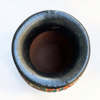 Image 10 of Vase en mosaïque et verre vintage  décoration bohème chic - Pot en mosaïque vintage