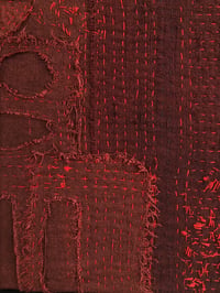 Image 5 of silk patchwork (red)