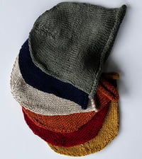 Image 3 of Pure Linen  Black Isle Beanie Hand Knitted