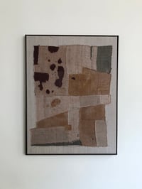 Image 1 of 'tear and repair'  silk artwork