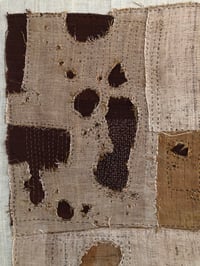 Image 5 of 'tear and repair'  silk artwork