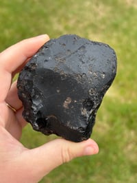 Image 3 of Obsidian Apache Tear #2