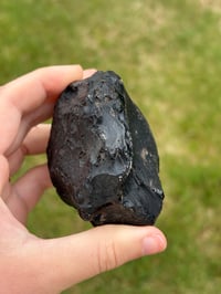 Image 4 of Obsidian Apache Tear #2