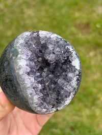 Image 2 of Amethyst Druzy Sphere #6