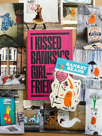 Image 1 of I Kissed Banksy's Girlfriend - Signed Book Bonus Pack