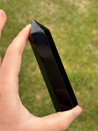 Image 1 of Black Obsidian Point