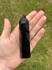 Image 5 of Black Obsidian Point