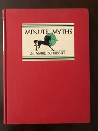 Image 1 of 1934 Minute Myth’s by Marie Schubert, original crawling panther reference 