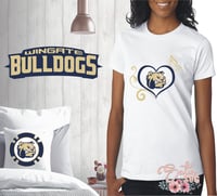 Image 7 of Wingate Bulldogs University Designs. SVG Files, Cricut, Studio, Digital Cut Files