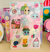 Sweet Houses  - sticker sheet