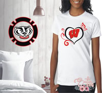 Image 5 of Wisconsin Badgers University Designs. SVG Files, Cricut, Studio, Digital Cut Files