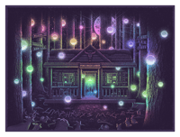 Umphrey's McGee - Pine Creek Lodge 2026 - Foil Poster