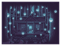 Image 1 of Umphrey's McGee - Pine Creek Lodge 2026 - Paper Poster