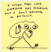 I dont belong to anyone 