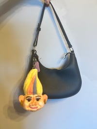 Image 3 of Troll Bag Charm Wool Felt