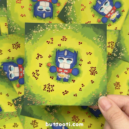 ✧ Flower Field (Optimus) Foil Print ✧