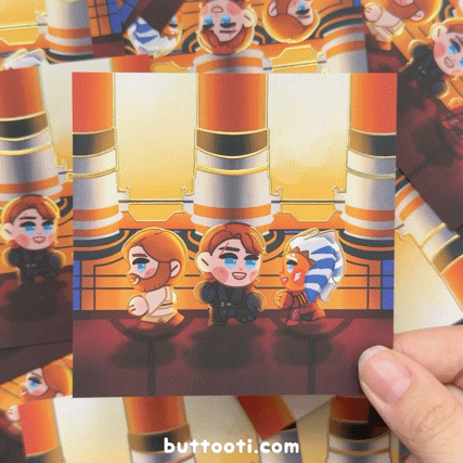 ☆ Jedi Temple Foil Print ☆ 
