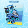 ✿ Under Water PVC Stickersheet ✿