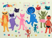 Pride Cats - 5x7