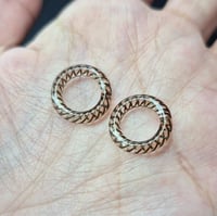 Image 2 of METAL PEARL CANE BEAD SET