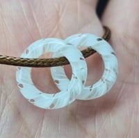 Image 2 of WHT 1 CANE BEAD SET