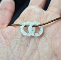 Image 1 of WHT 1 CANE BEAD SET