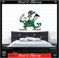 Image 4 of Notre Dame Fighting Irishman Design SVG Files, Cricut, Silhouette Studio, Digital Cut Files