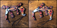 Image 7 of Crested Gecko - Articulated Fidget Charms and Pins