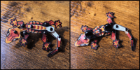 Image 8 of Crested Gecko - Articulated Fidget Charms and Pins